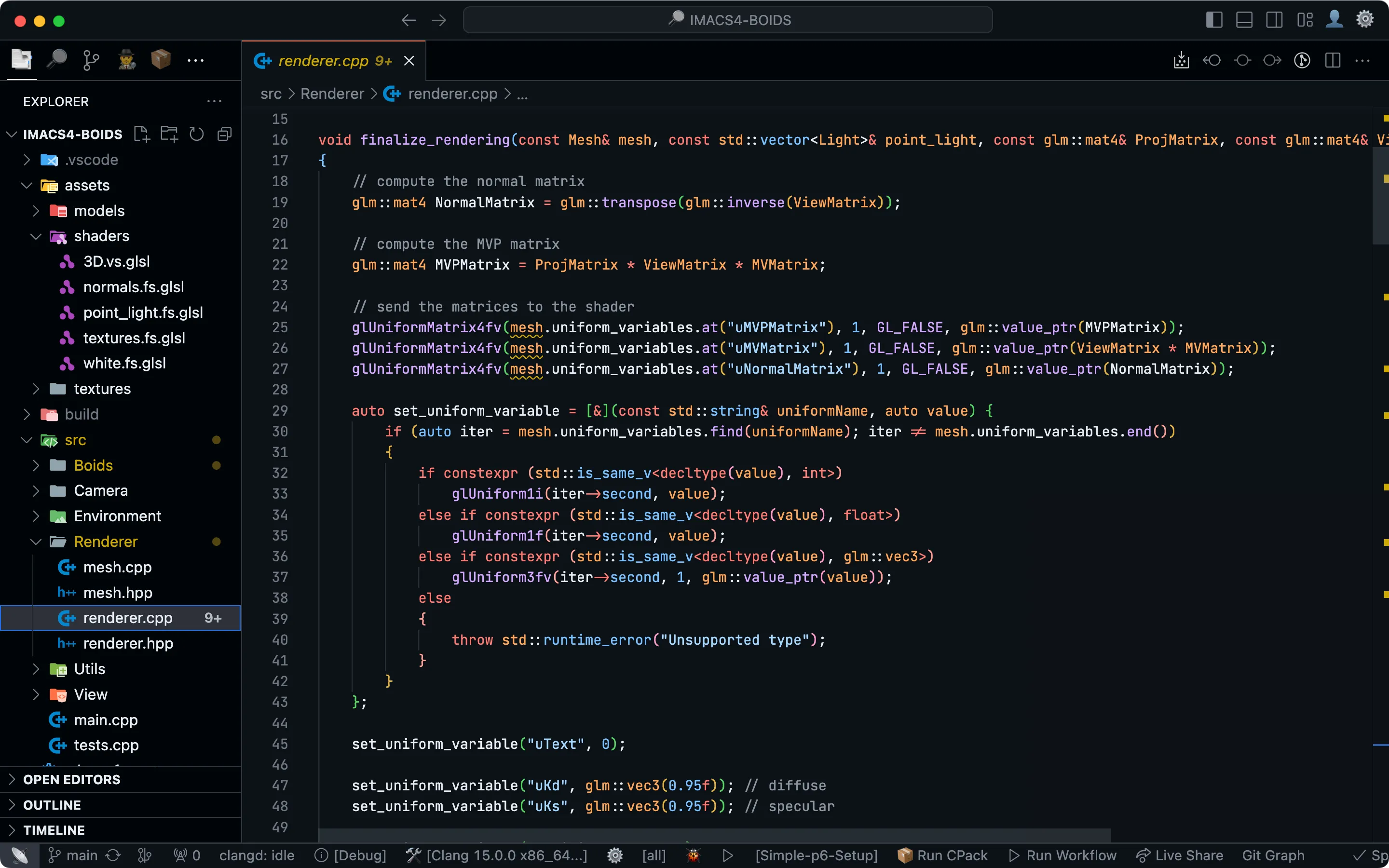 Image de la simulation